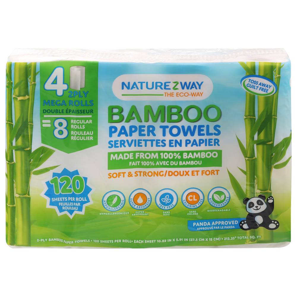 Nature Z Way Bamboo Paper Towels