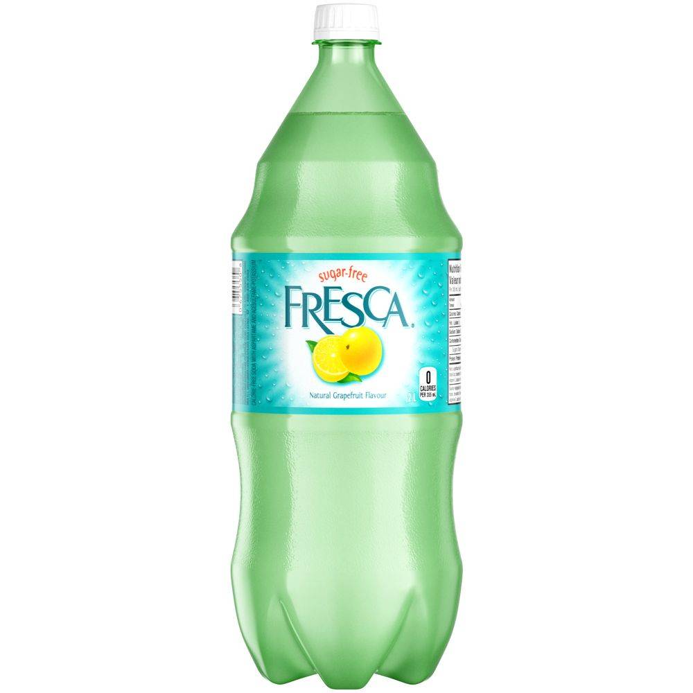 Fresca frescamd, bouteille de 2l (2 l) - sugar free grapefruit soft drink (2 l)