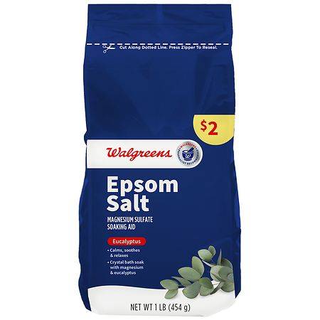 Walgreens Epsom Salt Eucalyptus