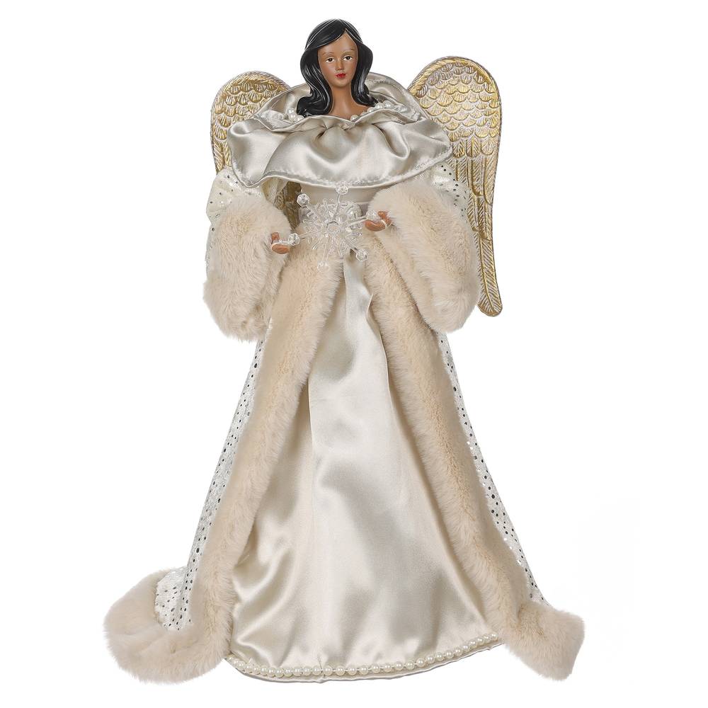 Holiday Living 16-in Black Angel Christmas Decor | LW01-OXPR005BR