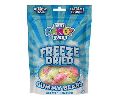 Freeze Dried Gummy Bears Candy, 1.5 Oz.