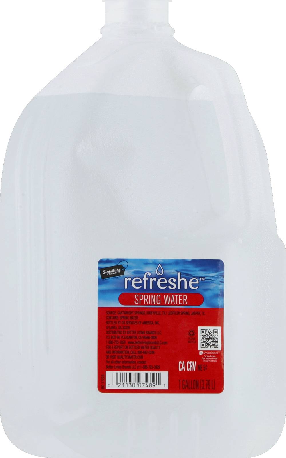 Signature Select Refreshe Spring Water (1 gal)