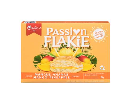 Passion Flakie · Passion flakie mangueananas (6 units) - Mango pineapple pastries (6 units)
