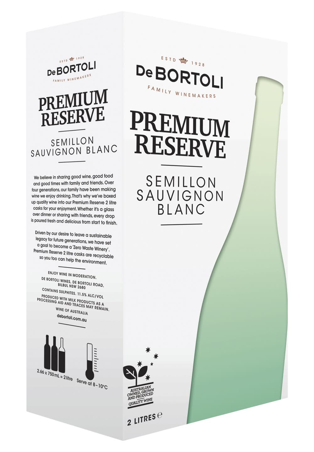 De Bortoli Premium Reserve Sauvignon Blanc (2L)