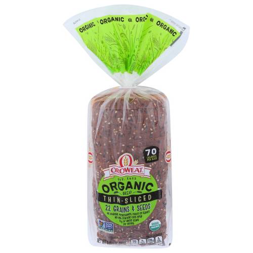 Oroweat / Arnold Organic 22 Grains & Seeds Thin-Sliced Bread