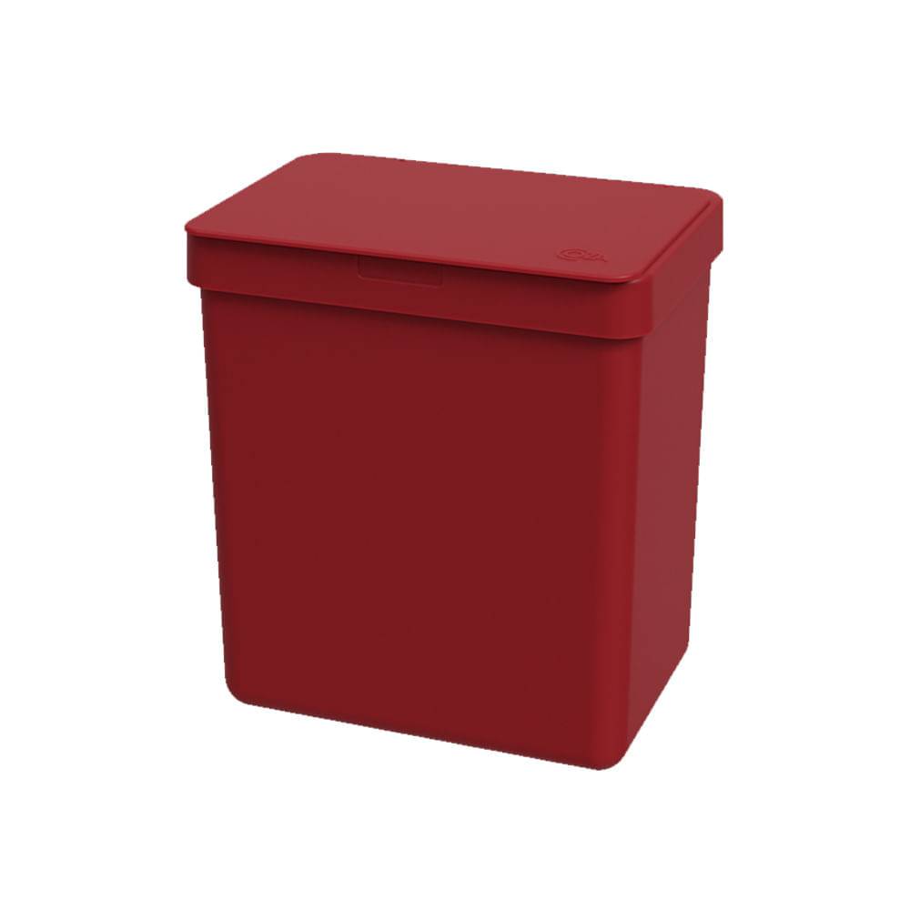 Coza lixeira vermelho bold (2,5l)