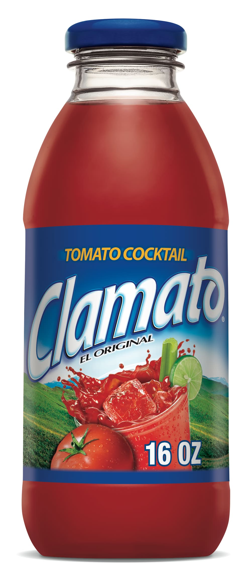 Clamato Cocktail Juice, Tomato (16 fl oz)