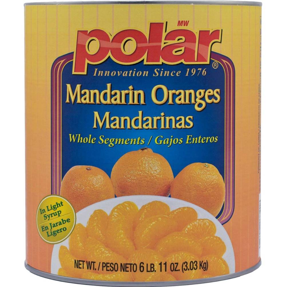 MW Polar Mandarin Oranges in Light Syrup (107 oz)