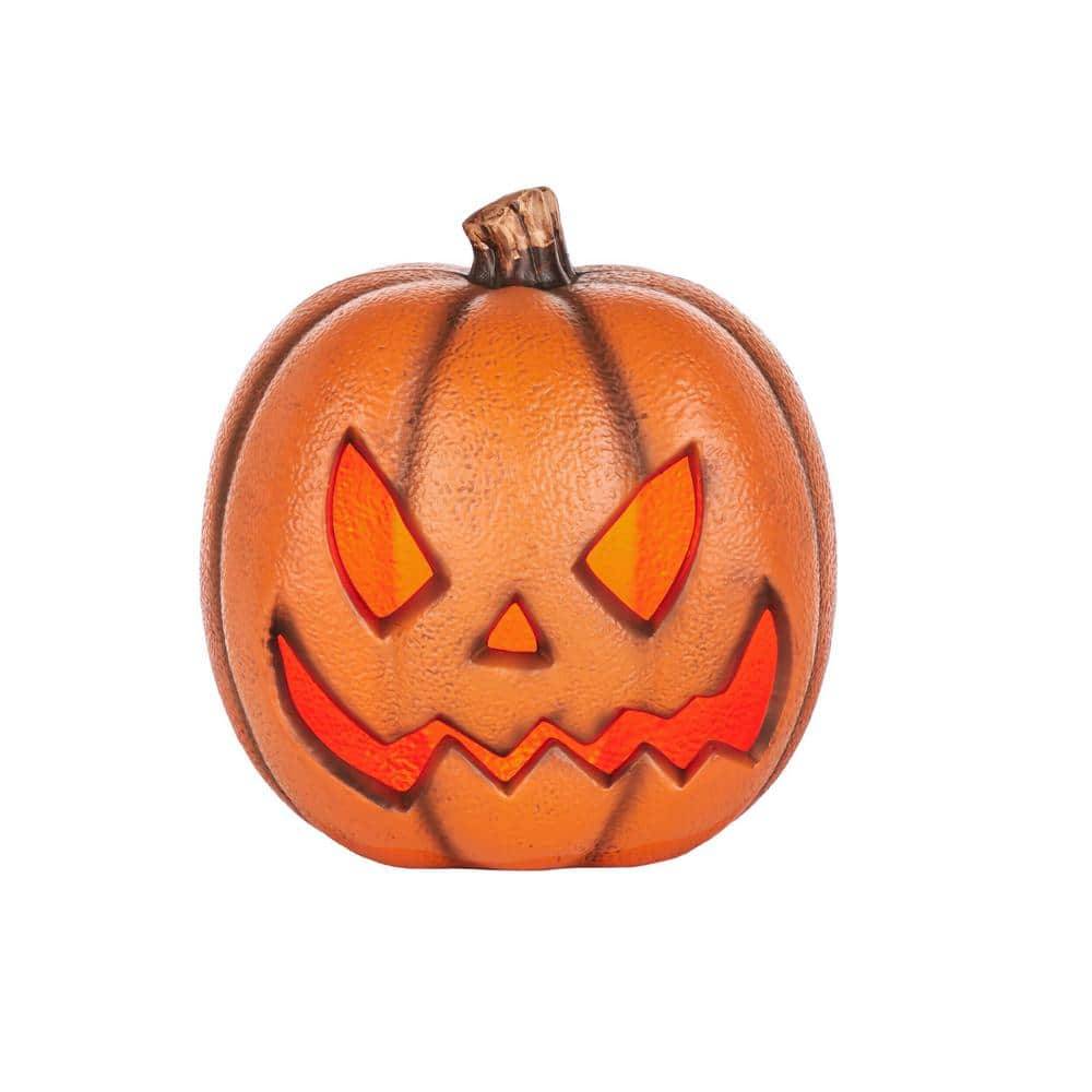 Home Accents Holiday 10 In. Spooky Jack-O-Lantern