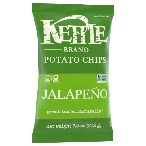 Kettle Brand · Jalapeno Potato Chips Gluten Free (7.5 oz)