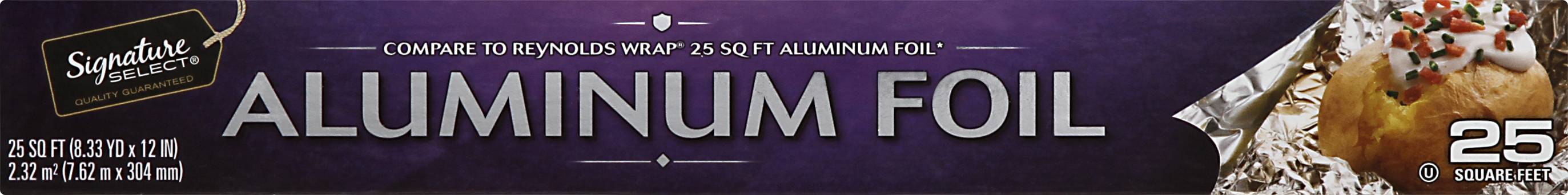 Signature Select 25 Sq ft Aluminum Foil (1 roll)