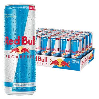 Red Bull - Energy Drink, Sugar Free - 24/12 oz (1X24|1 Unit per Case)