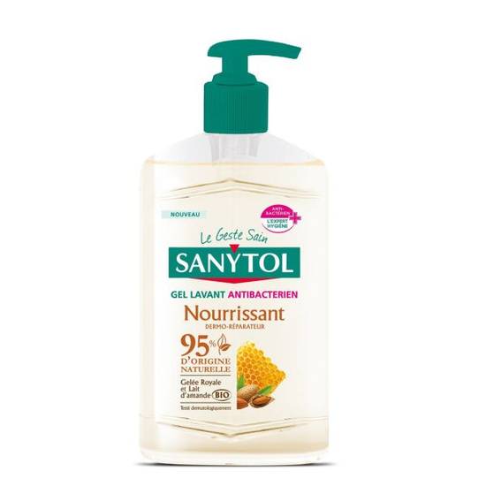 Gel lavant mains antibactérien Sanytol 250ml