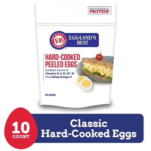 Eggland's Best Hard-Cooked Peeled Medium Eggs (15.5 oz)