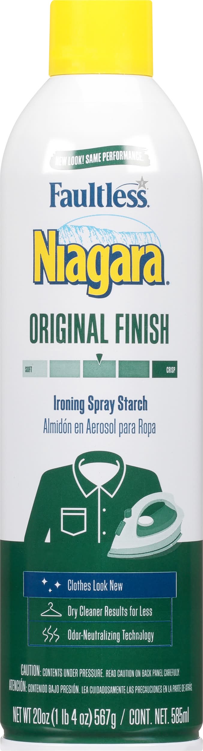Niagara Original Finish Ironing Spray Starch (20 oz)