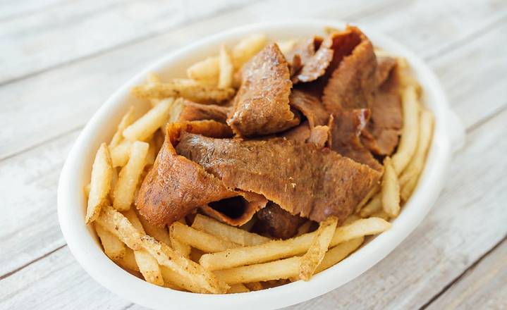 Beef Donair Meat & French Fries