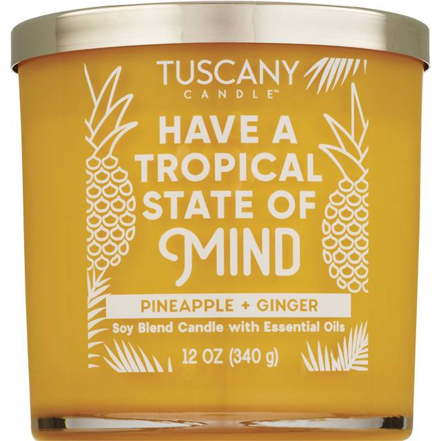 TROPICAL STATE OF MIND CANDLE 12Z