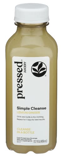 Pressed Juicery Lemon Ginger Simple Cleanse Juice