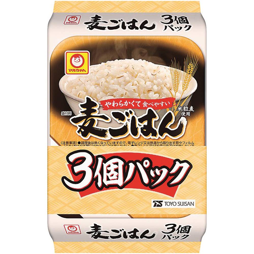 東洋水産　マルちゃん　麦ごはん/160g×3個入