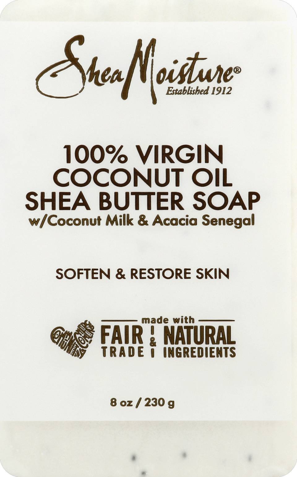 Shea Moisture 100% Virgin Coconut Oil Shea Butter Soap