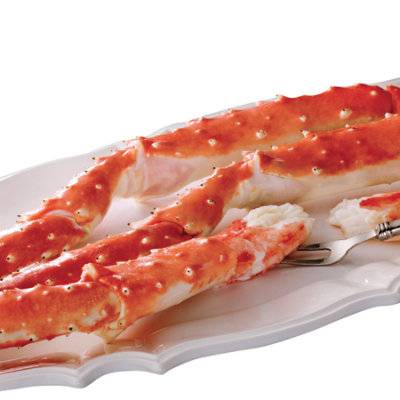 Alaskan King Crab Leg & Claw 16-20 Large Size Cooked Frozen 1 Count - .5 Lb (Subject To Availability)