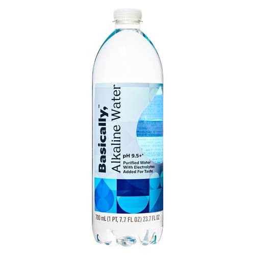 Basically, Alkaline Water Ph 9.5+ (23.7 fl oz)