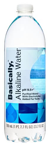 Basically, Alkaline Purified Water (23.7 fl oz)