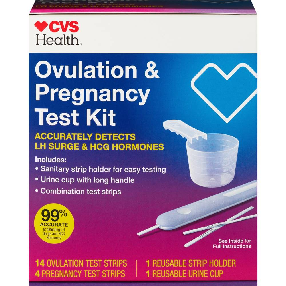 CVS Health Ovulations & Pregnancy Testing Kit