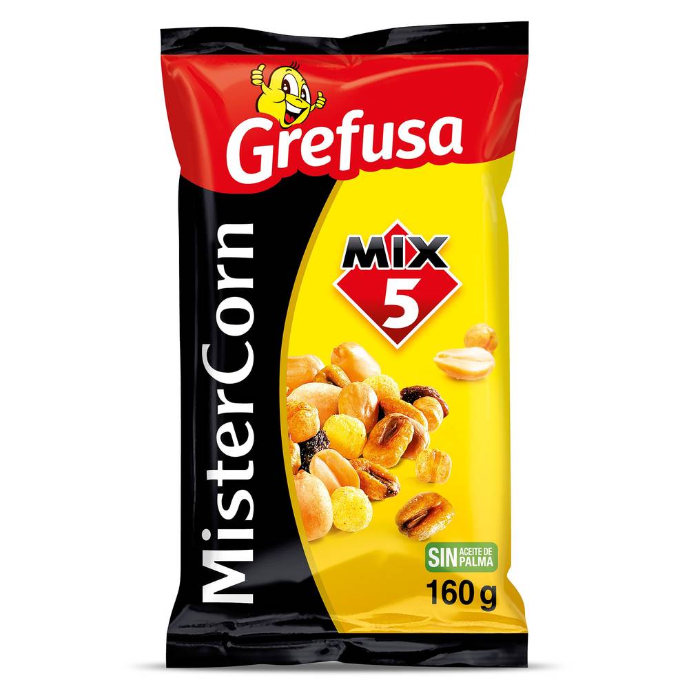 Cócktail Frutos De Secos Mix Mistercorn Bolsa 160 G