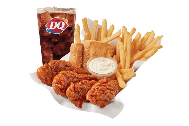 NEW! Sauced & Tossed Sweet Chili w/Drink