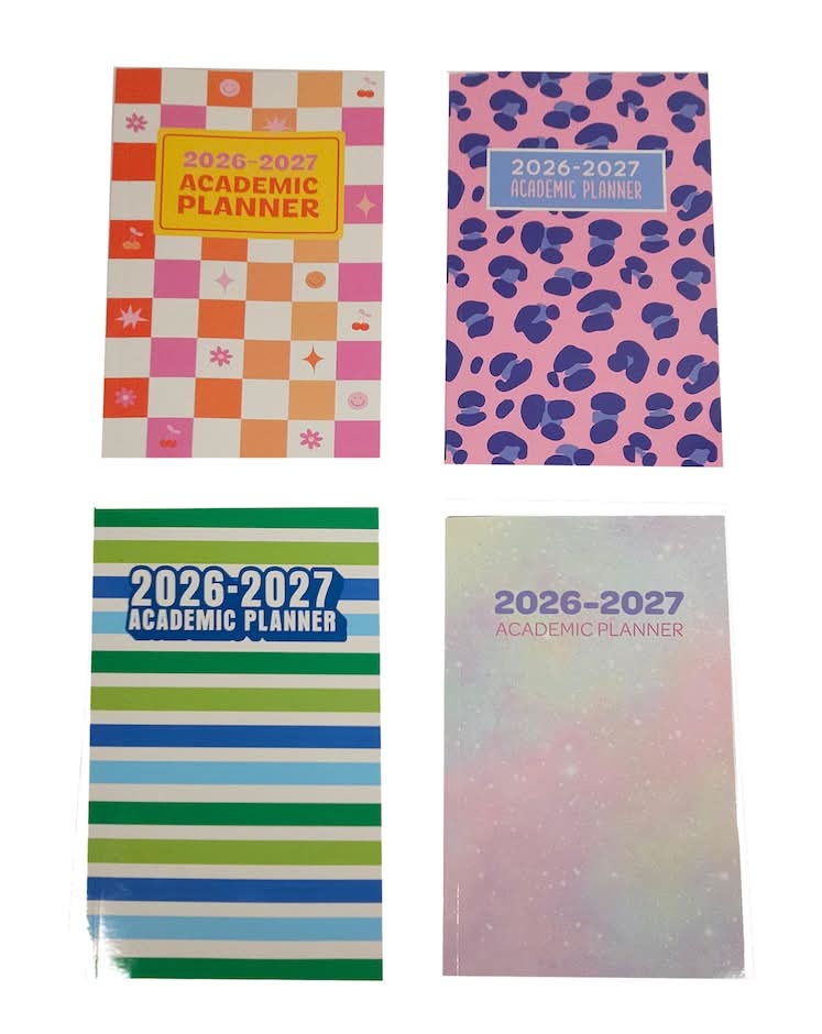 2026-2027 Academic Planner, Assorted Covers, 1-ct.