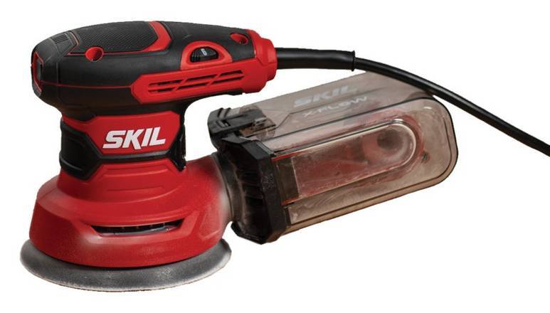 SKIL 2.8 A Corded Random Orbit Sander, 5 inch