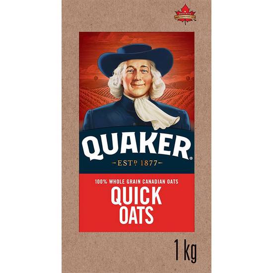 Quaker gruau rapide - quick oats (1kg)