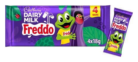 Freddo Dairy Milk Chocolate Bar (4 x 18g)