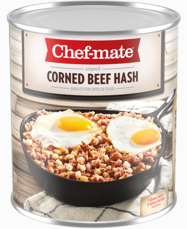 Chef-mate - Corned Beef Hash - #10 cans