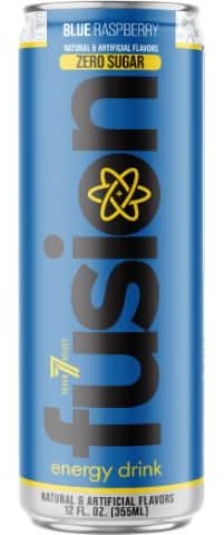 7-Eleven Fusion Energy Drink, Blue Raspberry (12 fl oz)