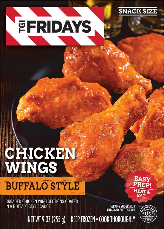 Tgi Fridays Frozen Appetizers Buffalo Style Chicken Wings