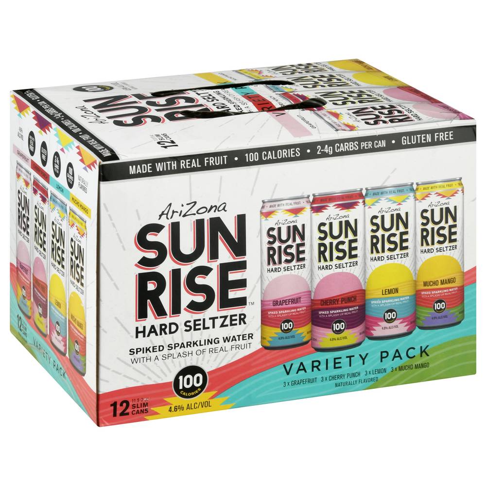 Arizona Sunrise Variety pack Hard Seltzer (12 ct, 11.5 fl oz)