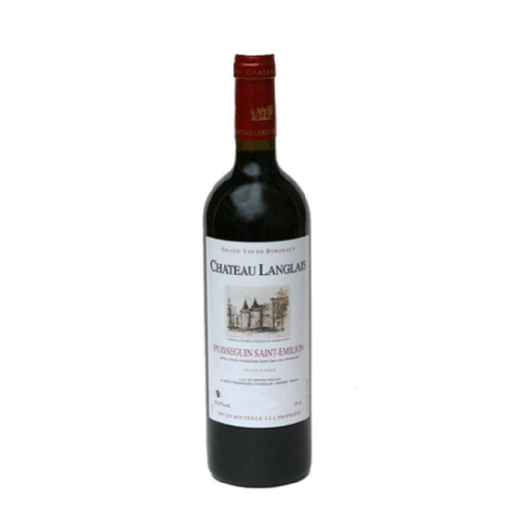 Vin rouge chateau langlais aoc puisseguin 75cl - BIO