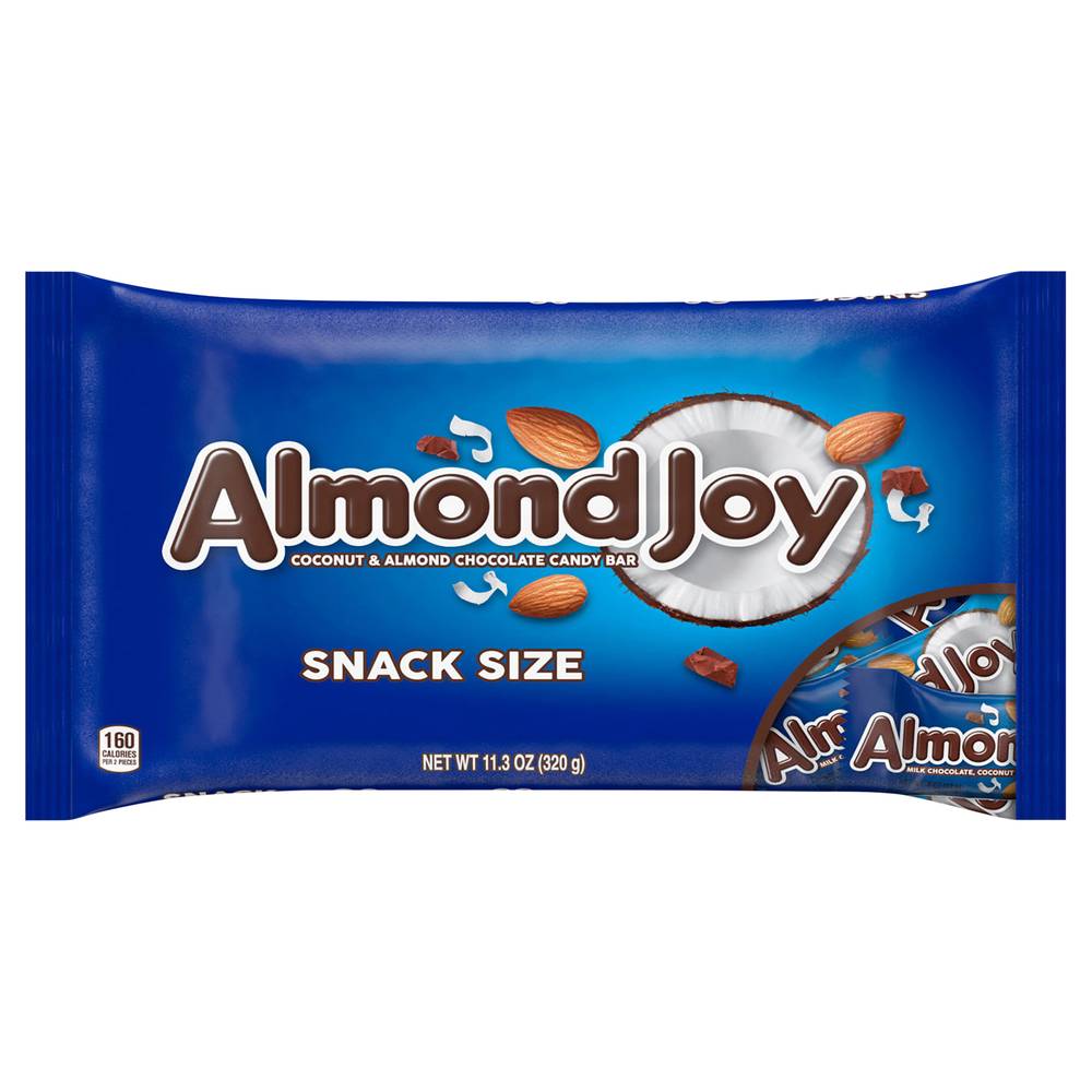 Almond Joy Coconut and Almond Chocolate Candy Bars (11.3 oz)