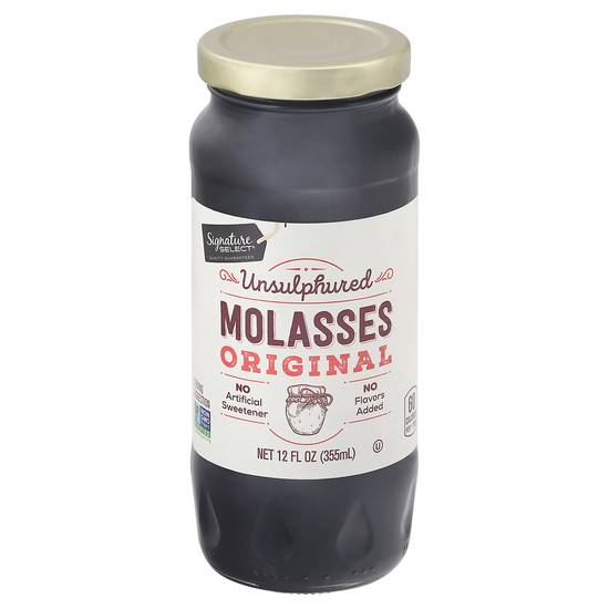 Signature Select Unsulphured Original Molasses (12 fl oz)