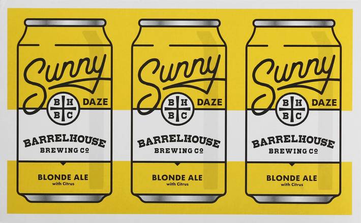 Barrelhouse Brewing Co Sunny Daze Domestic Blonde Ale Beer (6 ct, 12 fl oz)