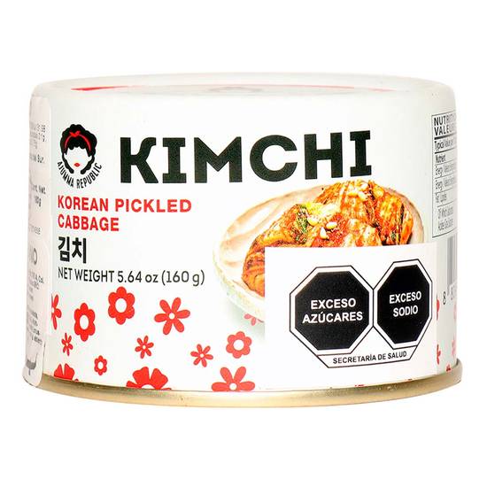 Ajumma republic kimchi repollo coreano