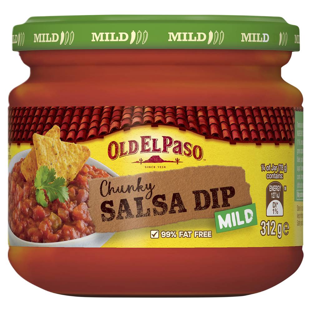 Old El Paso Mild Chunky Salsa Dip (312g)