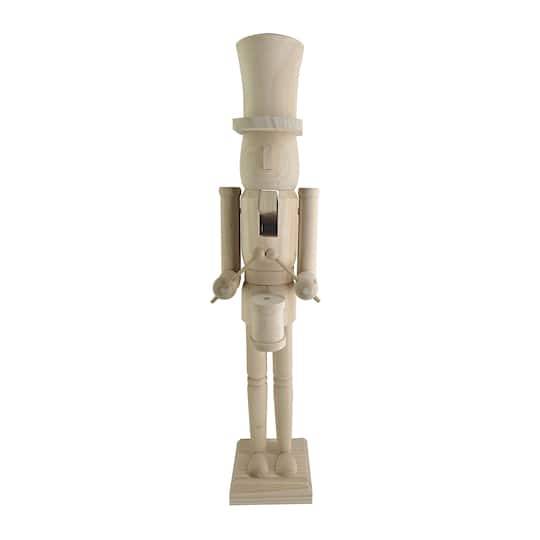 Make Market Diy Pinewood Drummer Nutcracker