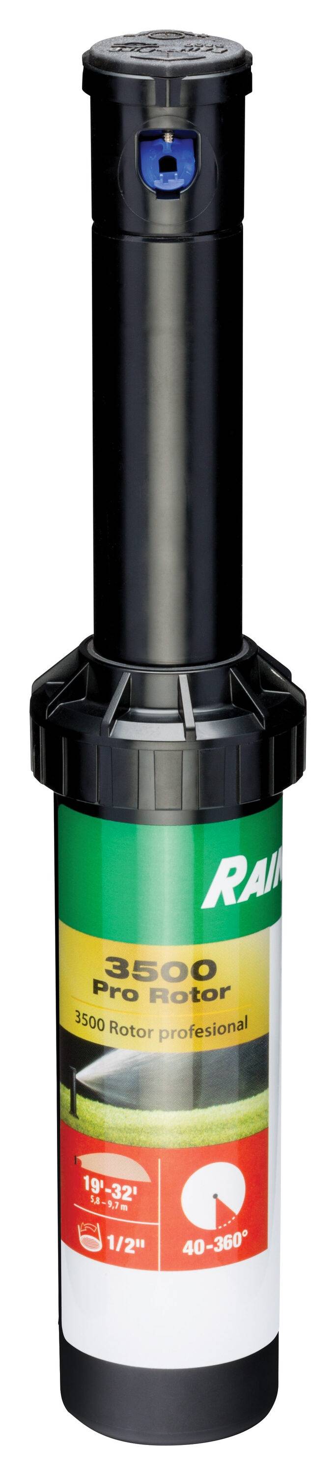 Rain Bird 15-ft- 35-ft Adjustable Spray 4-in Gear Drive Rotor | 3500