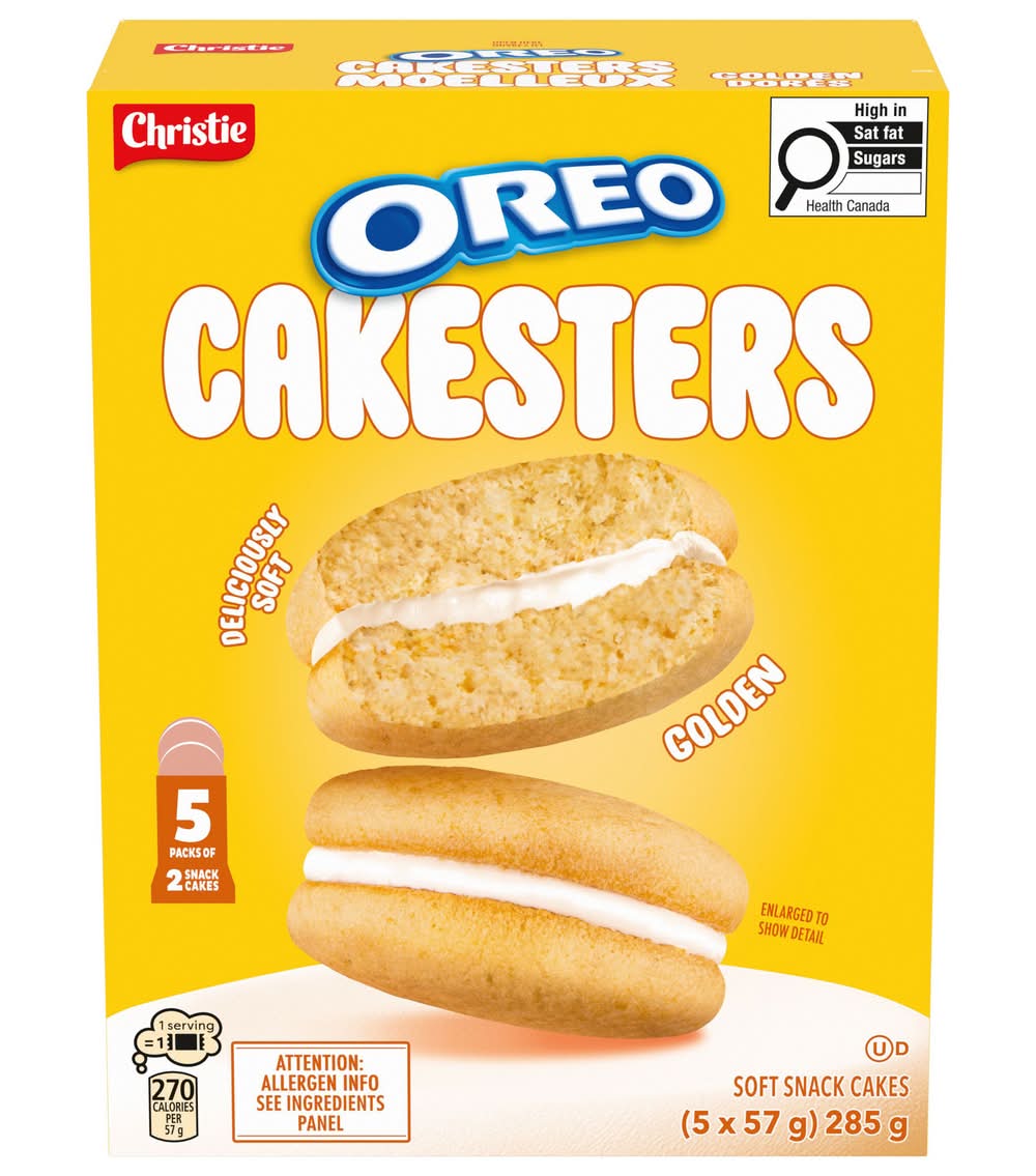 Oreo Cakesters Soft Snack Cakes (285 g, 5 ct)