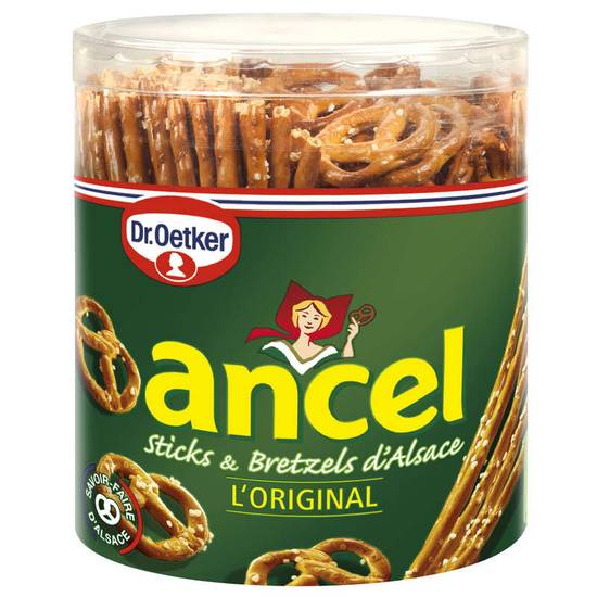 Biscuits apéritifs - Ancel - L'Original - Sticks et bretzels d'Alsace