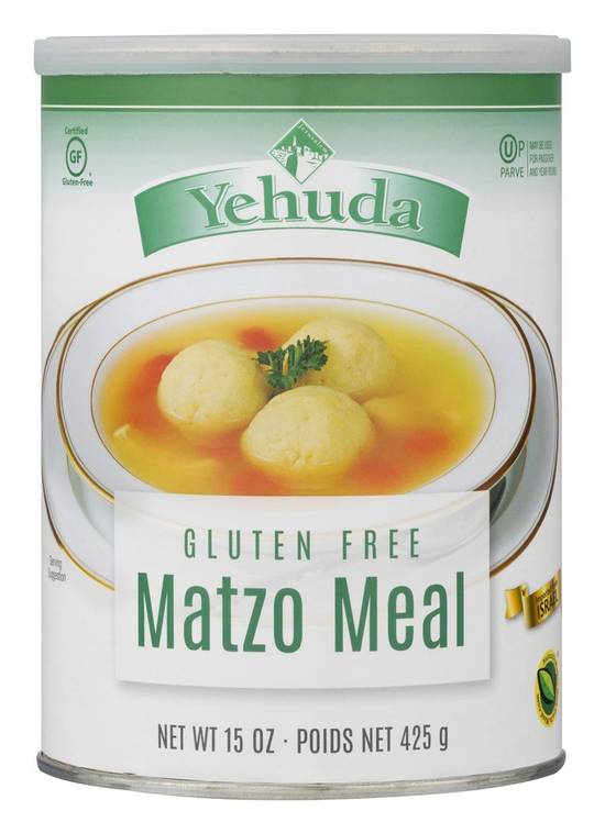 Yehuda repas matzo sans gluten (15 onces) - gluten free matzo meal ...