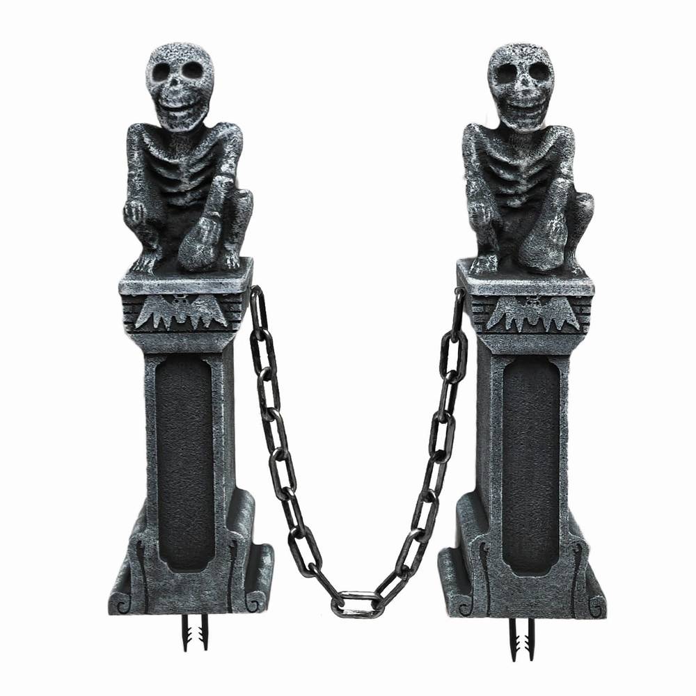 Haunted Living 20-in Skeleton Fence Decoration | LW482-MX003